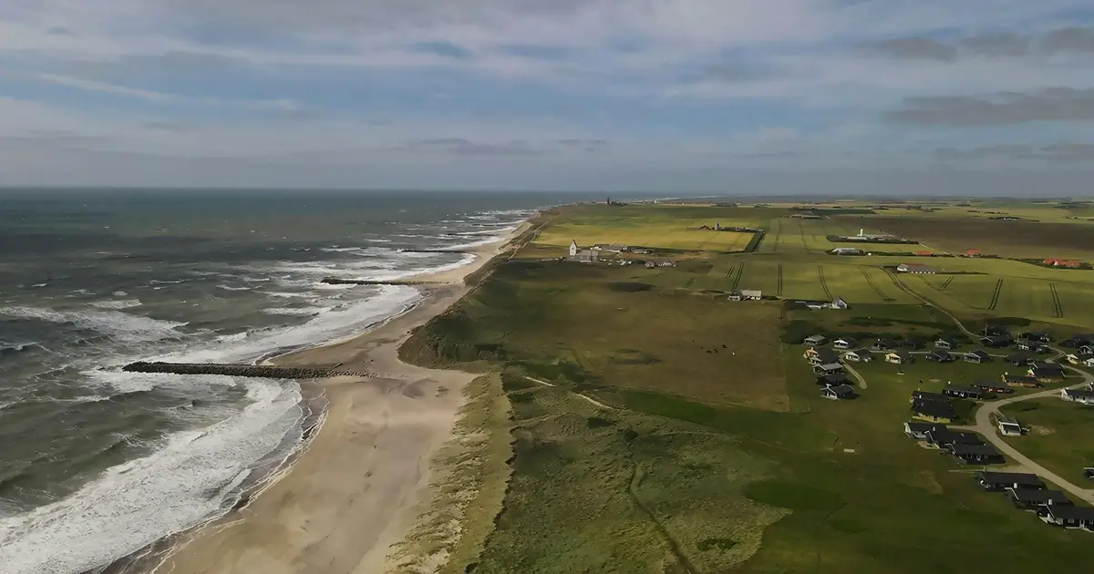 Djursland set fra luften