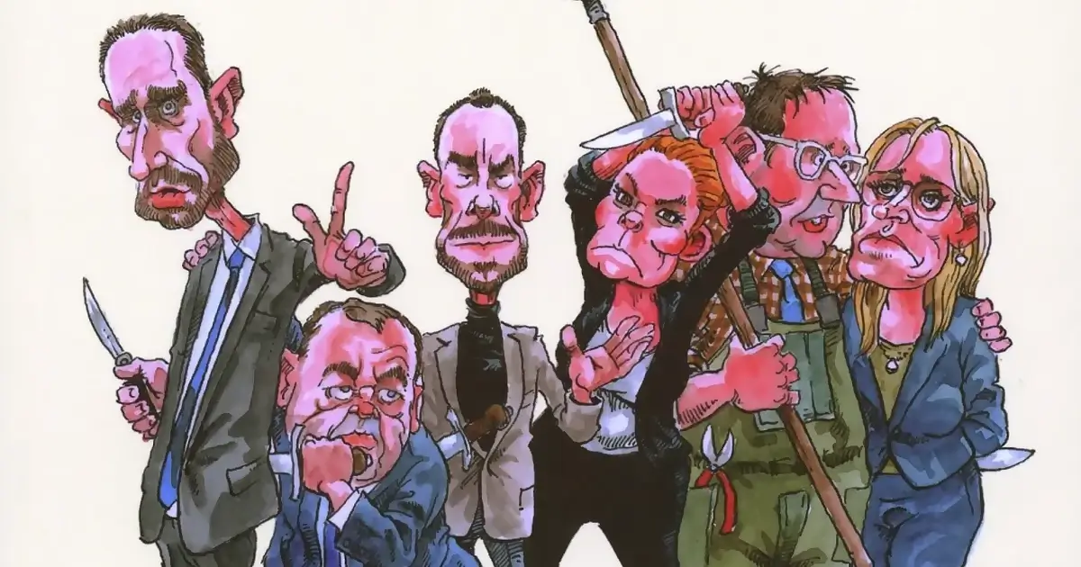 Coverillustration fra Søs Marie Serups bog: Vind eller forsvind